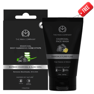 Deep Cleansing Nose Strip | Bamboo Charcoal & Aloe Vera Deep Cleansing Nose Strip | Bamboo Charcoal & Aloe Vera - Pack of 4 Nose Strips
