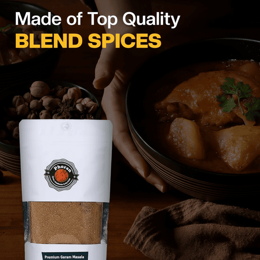 Buy Premium Garam Masala Online India - 17 Spice Blend | Phoran view 3