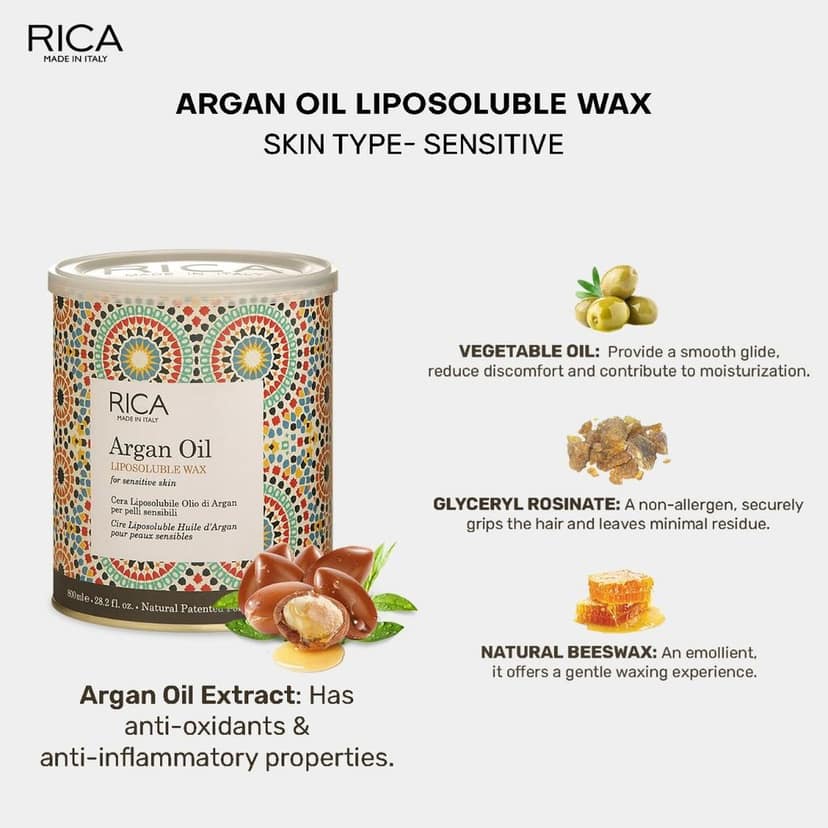Rica Argan Oil Wax (800 ml) view 2
