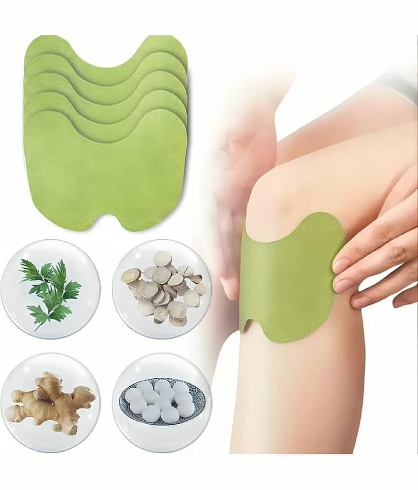 GATIZEN Knee Pain Relief Patches Raw Herb 10 gm Pack Of 10