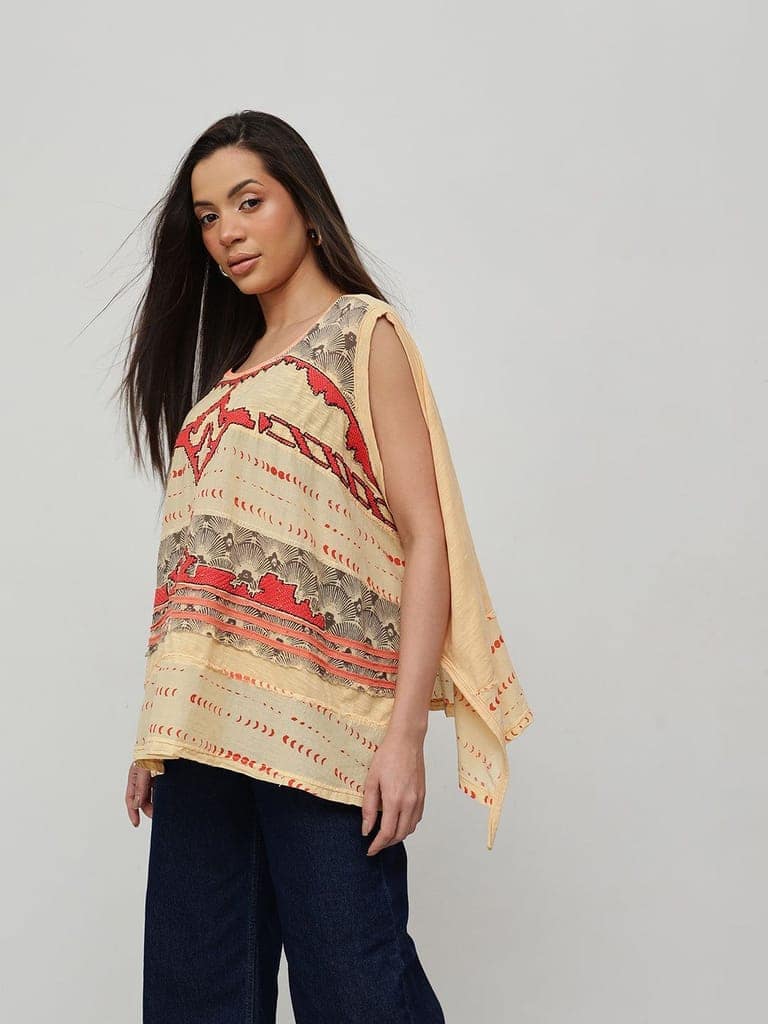 Embellished Top Cream view 4