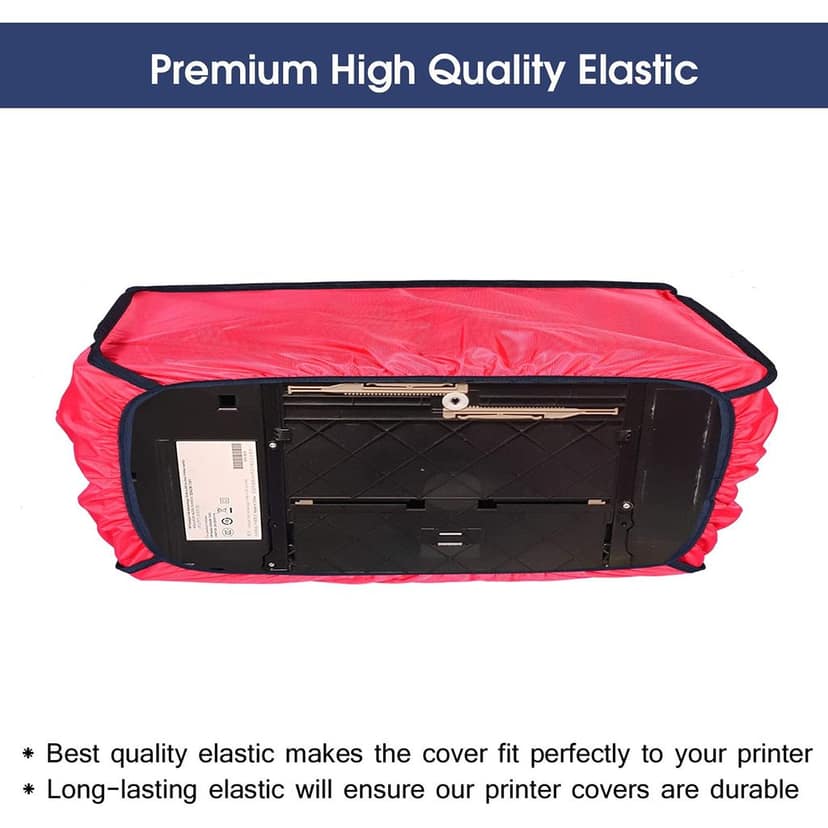Palap Super Premium Dust Proof Printer Cover for Brother DCP-T500W (Red ; 48.5 x 42.4 x 21.1 Cms) view 7