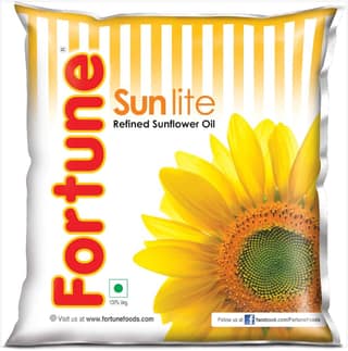 Fortune Sunlite Sunflower Oil Pouch 500ml
