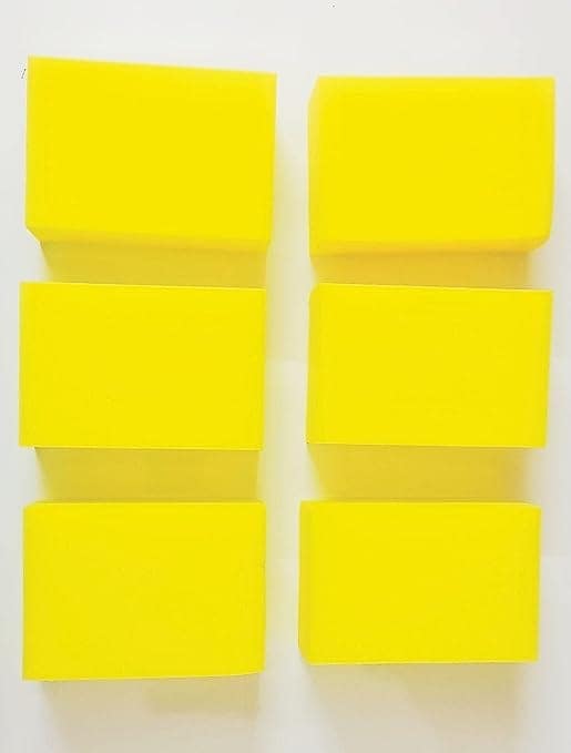 Sponge Foam Scrubber for Multipurpose Cleaning Kitchen Utensils, Crockery, Bathroom Tiles, Glass, Mirror and Automobiles