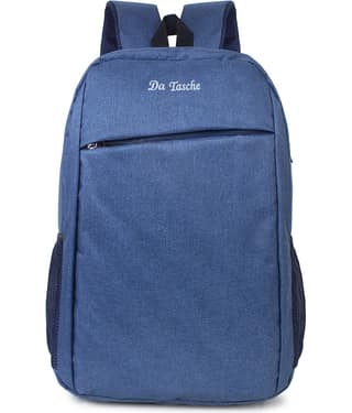 Da Tasche 20 Ltrs Navy Laptop Bags