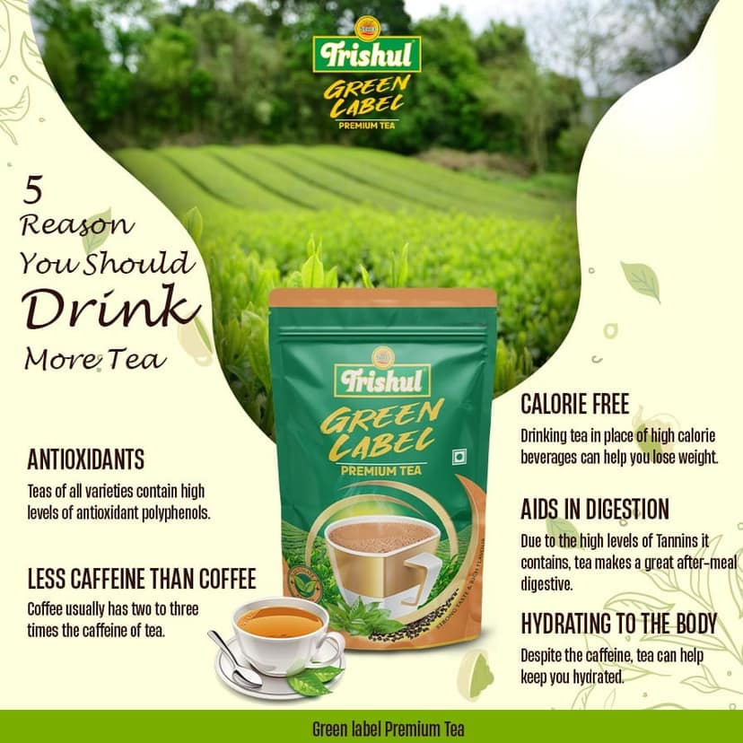 Shree Trishul Green Label Premium Tea view 4