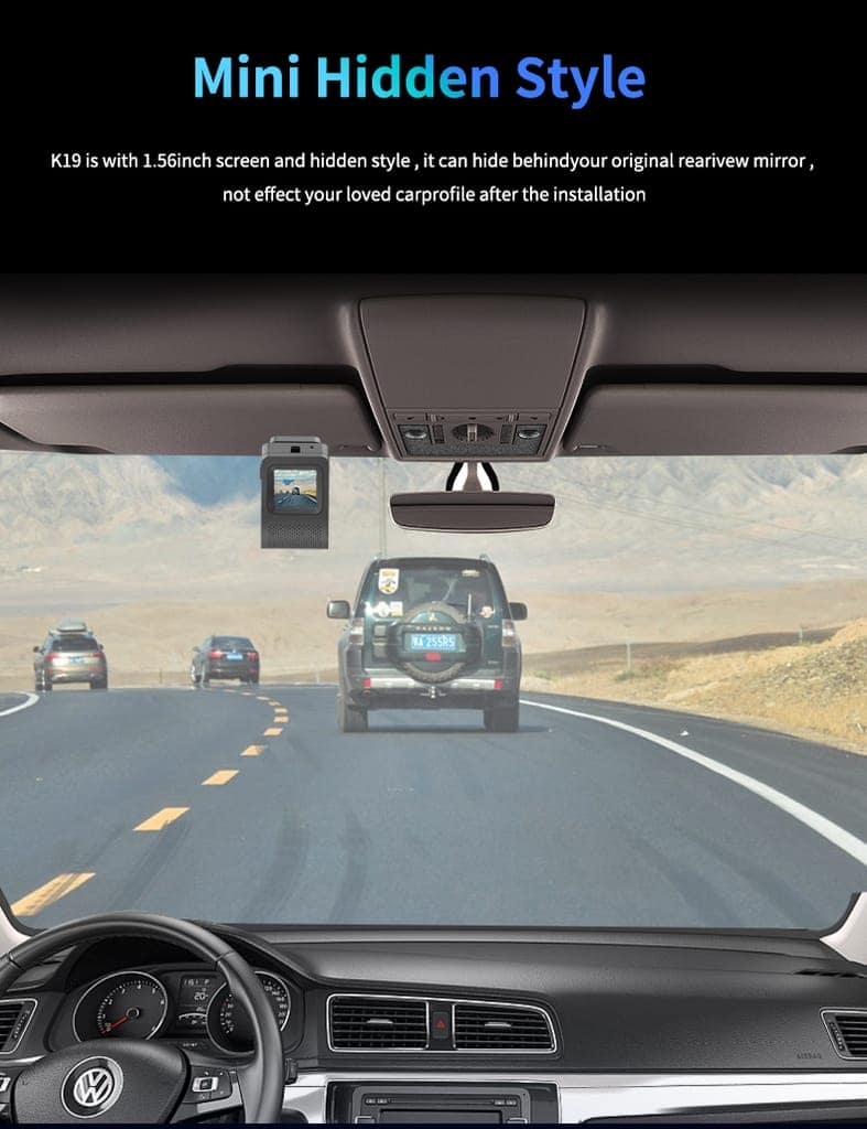 AUSHA 4G LTE Dual Dash Camera | Full HD 1080P, GPS Tracking, Night Vision & Parking Monitor view 9