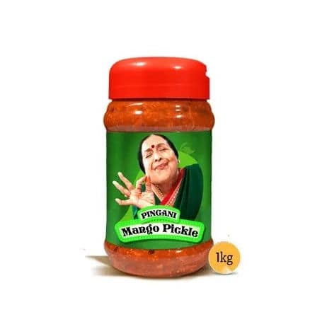 Pingani Mango Pickle, 1 Kg - Pingani Mango Pickle, 1 Kg
