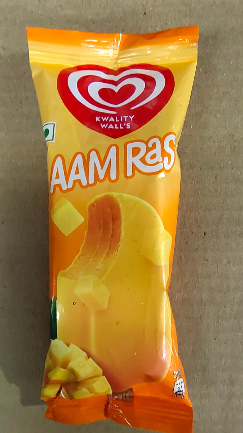 Kwality walls aam ras stick ice cream