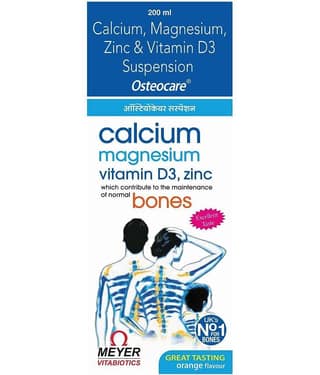 Osteocare Multivitamin 200 ml Orange Multivitamins Syrup
