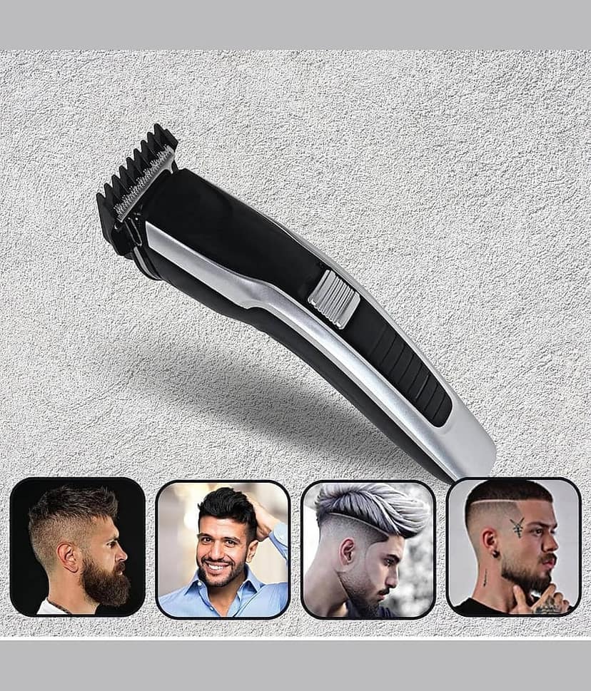 QitmirMKT Premium Trimmer 538 m99877 Black Cordless Beard Trimmer With 120 minutes Runtime view 2