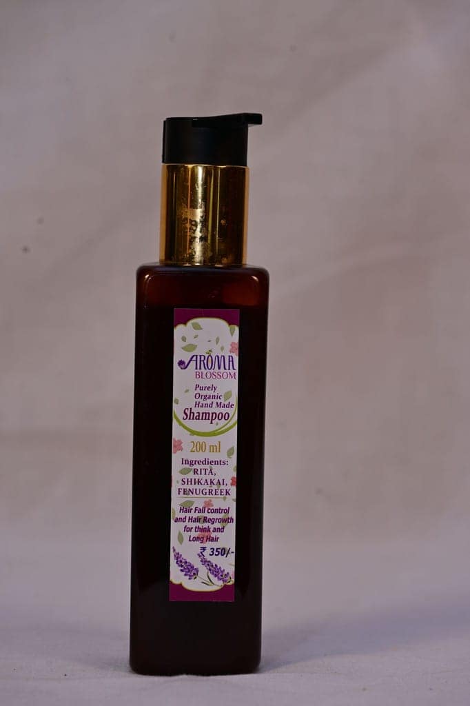 "AROMA BLOSSOM Purely Organic Hand Made Shampoo - 200ml view 2