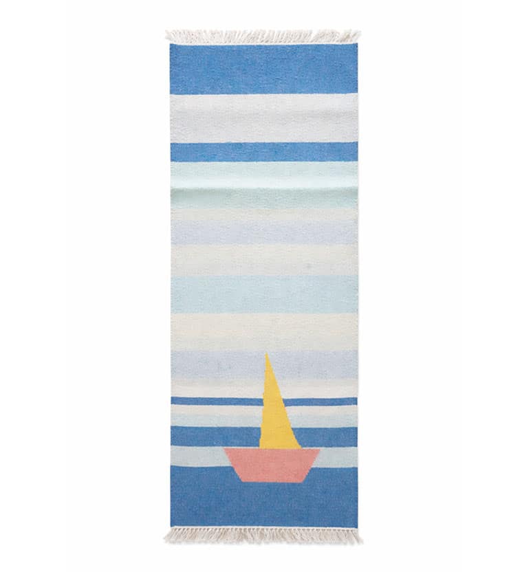 Handloom Punja Durrie Floor Carpet view 2