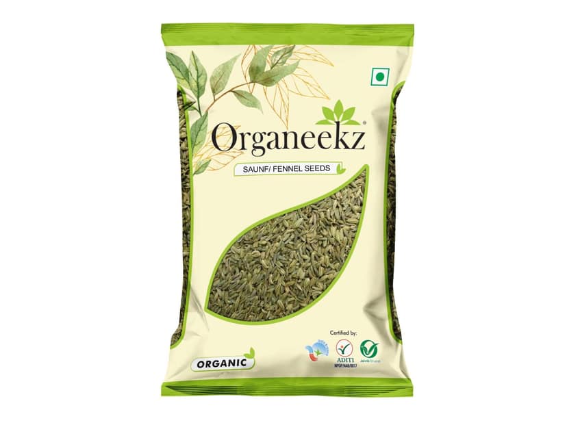 Organeekz Saunf (Fennel Seeds) - 100 Gram