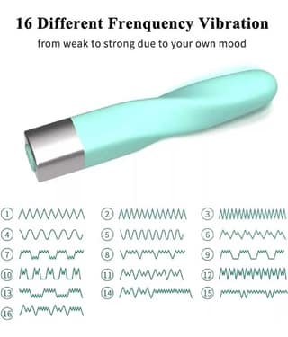 Vibrations 16 Vibration Modes Portable Manual Massager