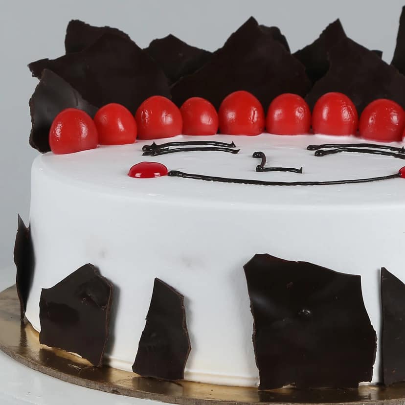 Happiness Loaded Black Forest Cake Half Kg view 5