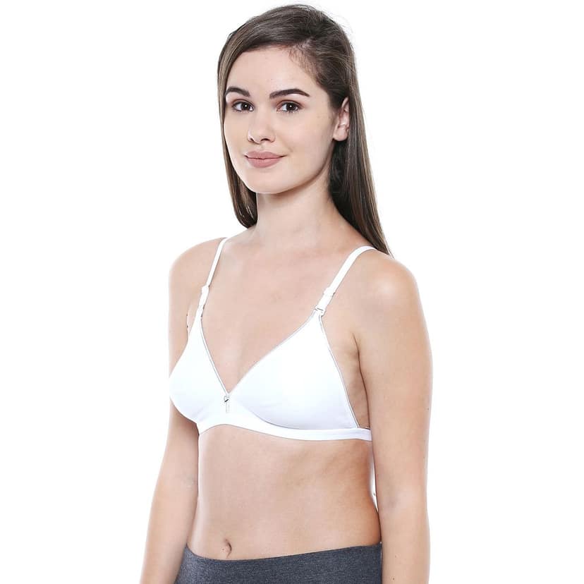 Bodycare Cotton Non Padded Non wired Regular Bra-Pack of 3 view 3