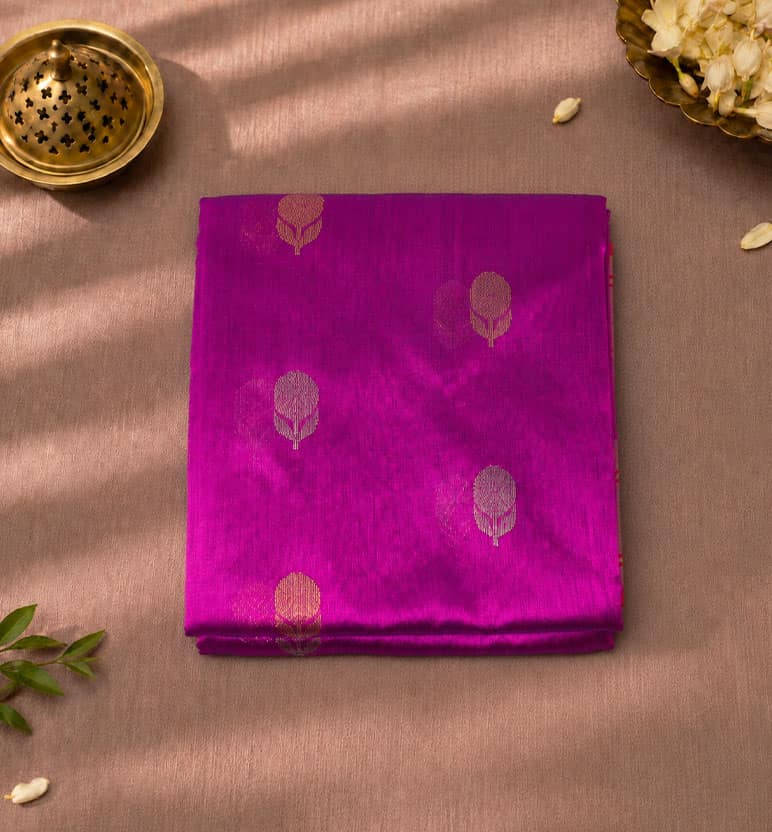 Handloom Chanderi Pattu Silk Saree