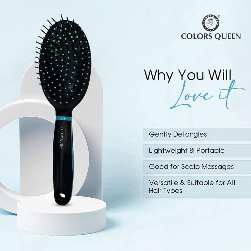 Colors Queen Round Hair Brush view 5