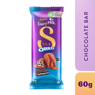 Cadbury Dairy Milk Silk Oreo, 60 G