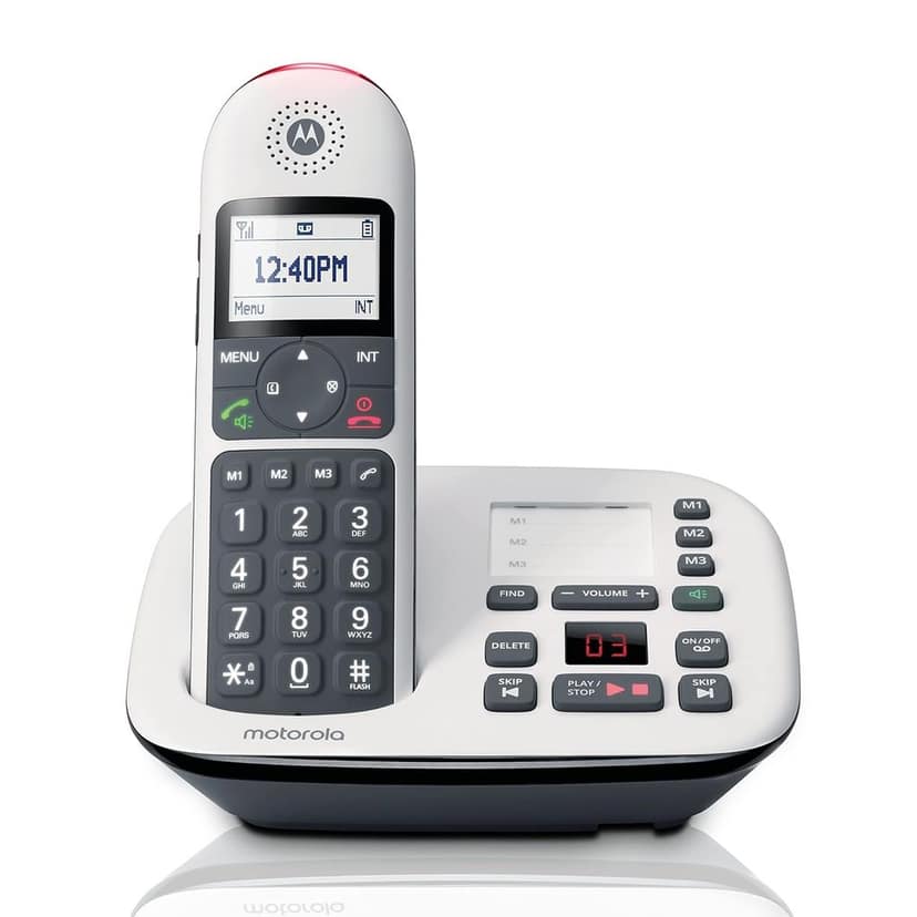 Motorola CD5011+ Digital Cordless Telephone with Answering Machine