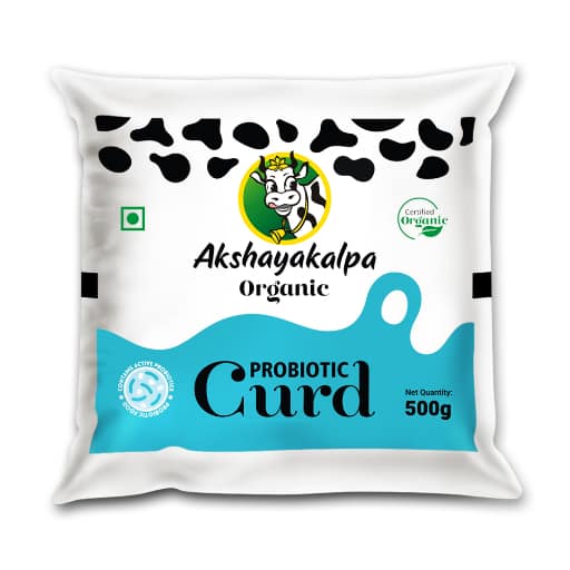 Akshayakalpa - Organic Probiotic Curd, 500 grams view 2