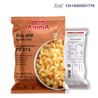 Sri Lakshmi AmmA Millet Pasta 175g | Available in 12 Variants