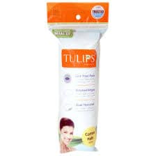 TULIPS MAKE UP COTTON PADS 50P
