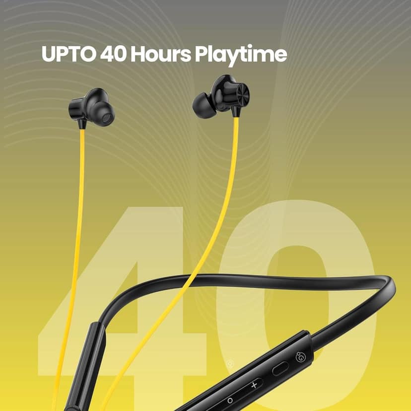 OOGE Tune 21 Wireless Neckband – Bluetooth 5.3, 40 Hours Playtime, Type-C Fast Charging, AI ENC Noise Cancellation, Magnetic Earbuds, IPX3 Water Resistant, 1500-Hour Standb view 5
