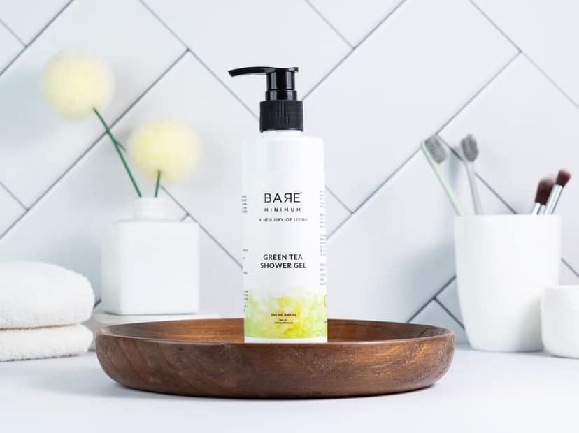Bare Minimum | Natural Body Wash | With Extracts Of Green Tea, Honey | Sulfate Free Body Wash | No Parabens Body Wash | Organic Body Wash | Body Wash For Women & Men | Chemical Free Shower Gel | 250 ML view 5