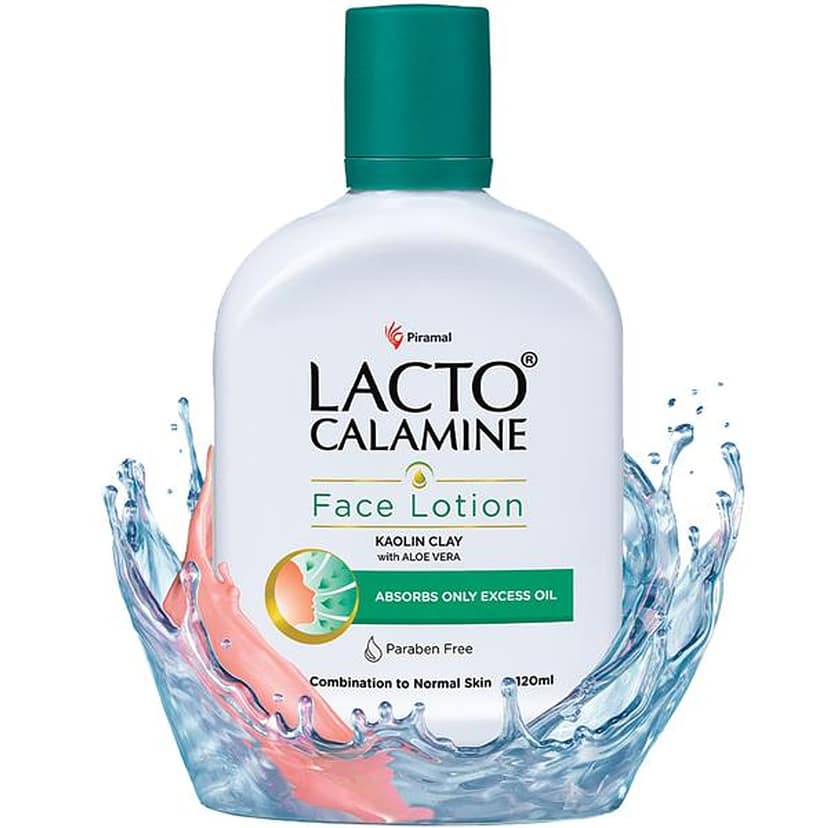 Lacto Calamine Daily Face Care Lotion - Combination To Normal Skin, 120 Ml