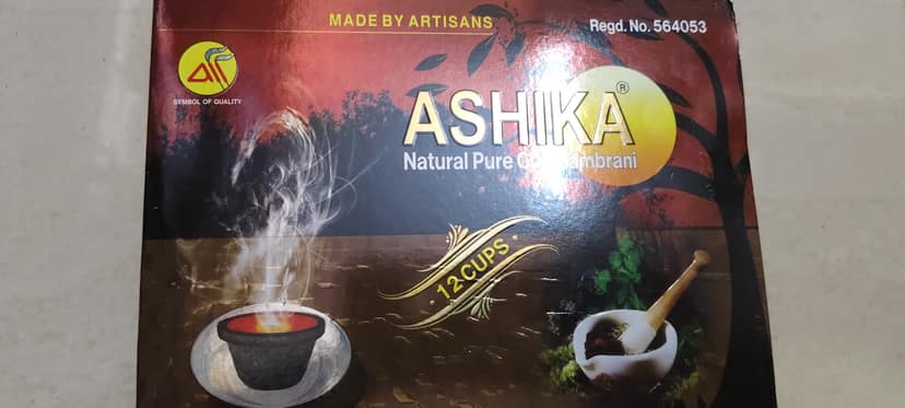 Ashika cup sambrani