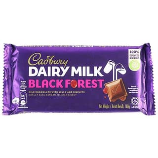 Cadbury Dairy Milk Black Forest - Imported, 160 G