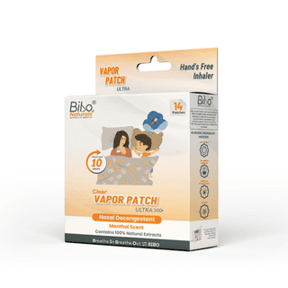 Bibo Naturals Clear Vapour Patch Ultra 14 Patches