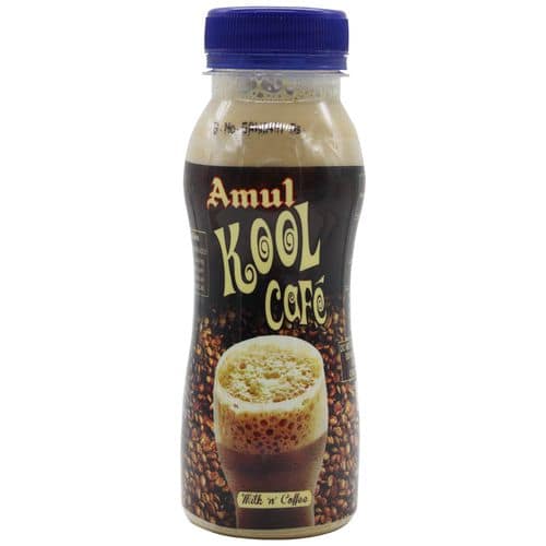 Amul Kool Café Drink - Milk & Coffee, 200 ml Pet Bottle