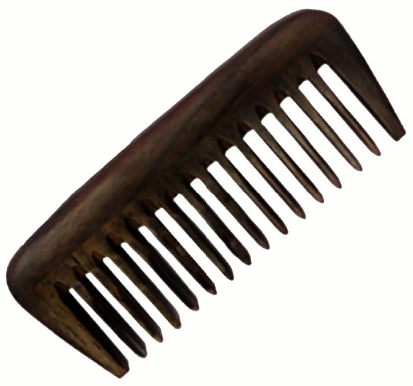 Wooden Comb for Women & Men Hair Growth AntiDandruff Detangle Frizz & Curly Hair Pack of 4 view 7