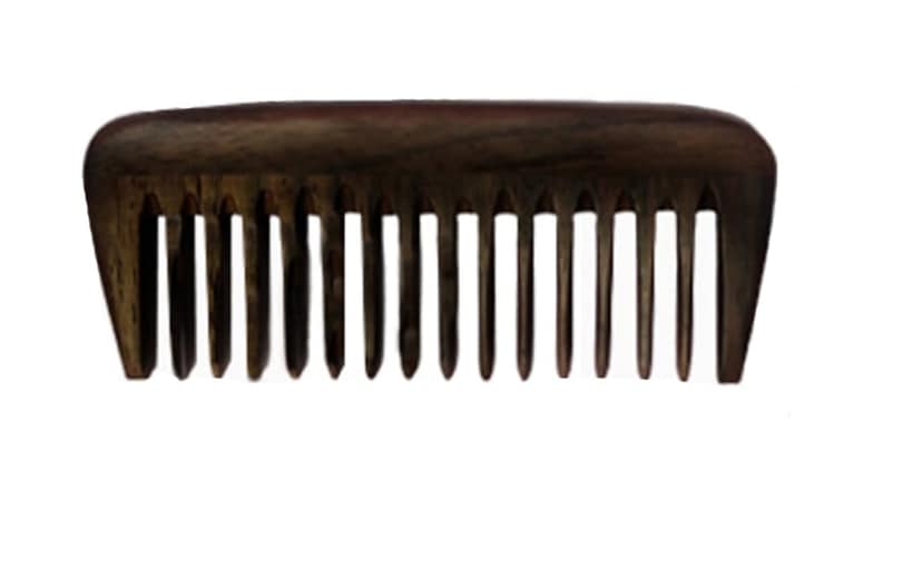 Wooden Comb for Women & Men Hair Growth AntiDandruff Detangle Frizz & Curly Hair Pack of 4 view 8