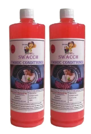 Swacch Fabric Conditioner (1 Litre) (Pack of 2) Rose
