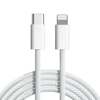 Voltua Type-C to Lightning Fast Charging Braided Cable | 20W, 1M