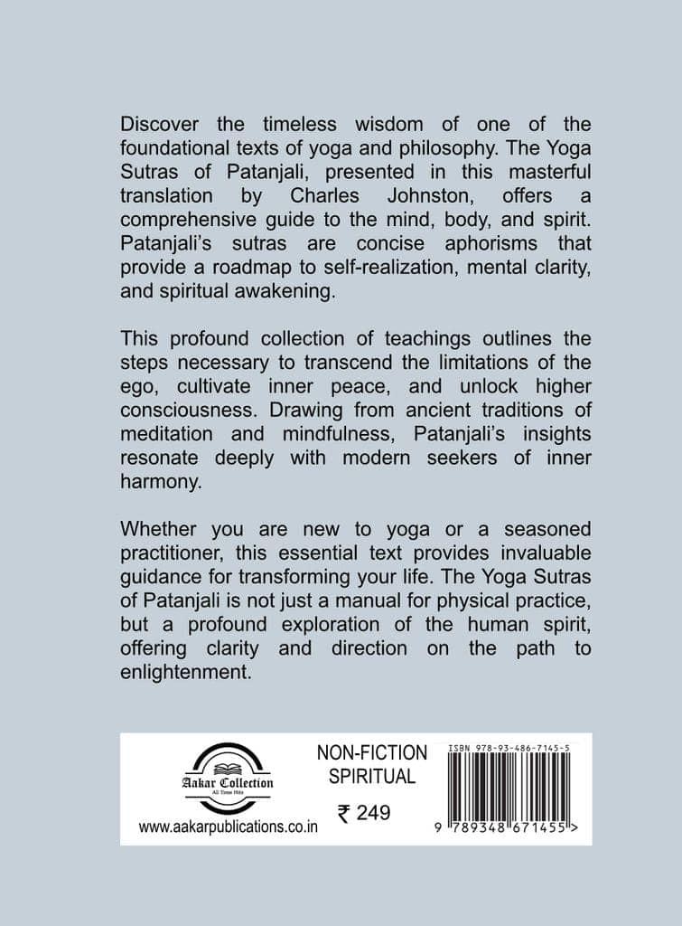 The Yoga Sutras of Patanjali : The Book of the Spiritual Man - Patañjali view 2