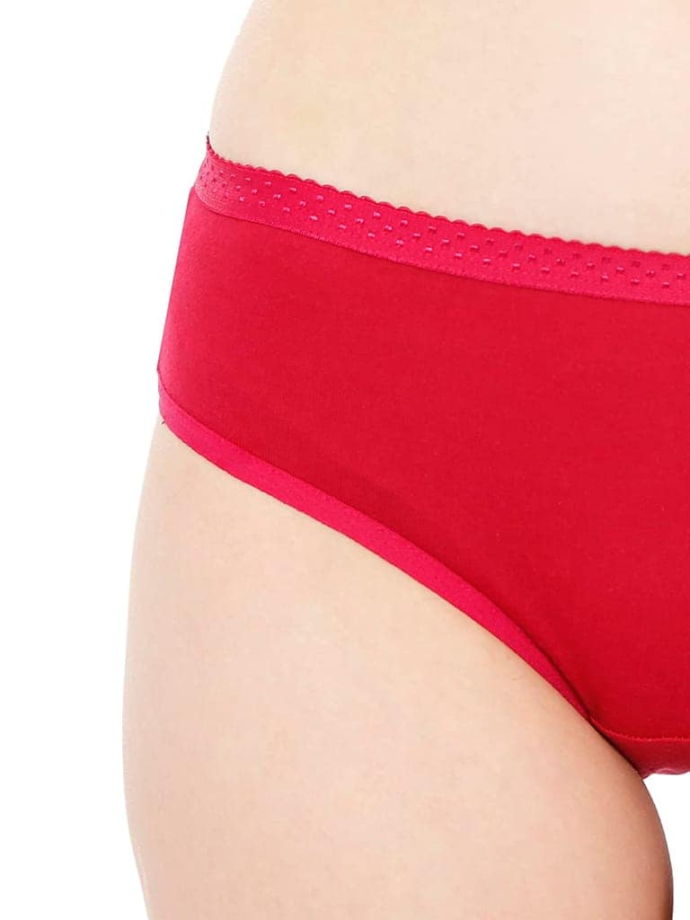 VIP Womens Assorted Hipster Panties Pack of 6 view 3