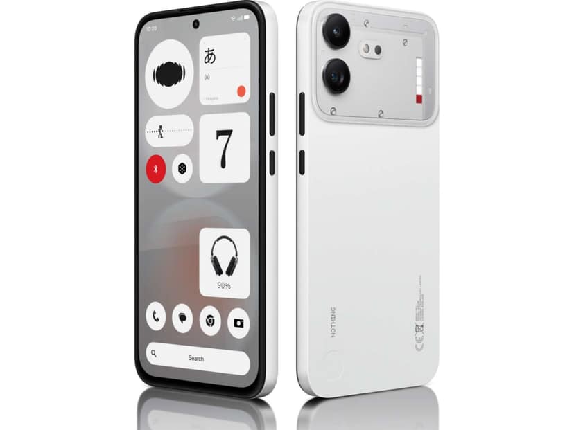 Nothing 4B Smartphone 8GB RAM, 256GB Storage - White
