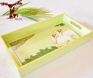 PAINTED TRAY PICHWAI