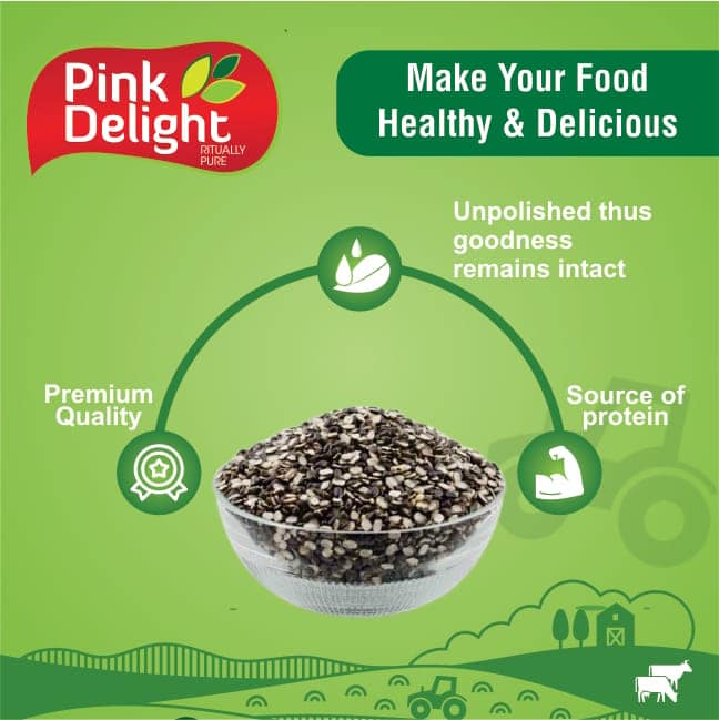 Pink Delight Unpolished And Dry Urad Chilka Dal | 500g Pack view 3