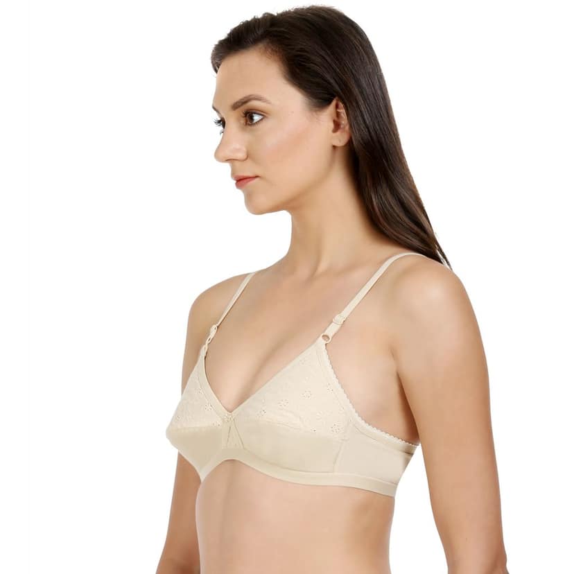 Bodycare Women Cotton Full Coverage Padded Regular Bra Pack - 2 E5530SS view 4