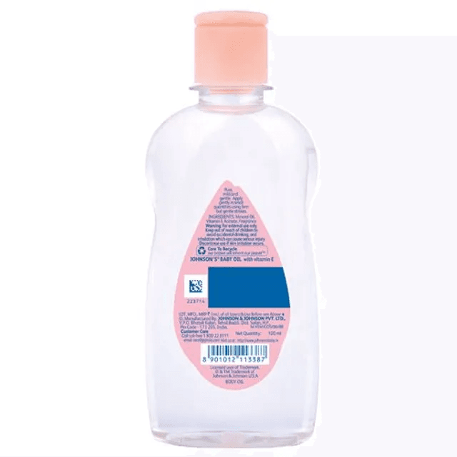 Johnson's Baby Oil With Vitamin E 100 Ml view 2