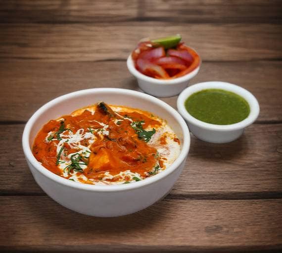 Masala Chaap+ Rice