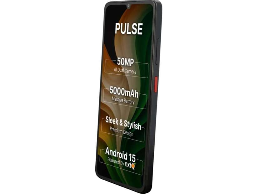 Ai+ Pulse Smartphone, 4GB RAM, 64GB Storage - Black view 3