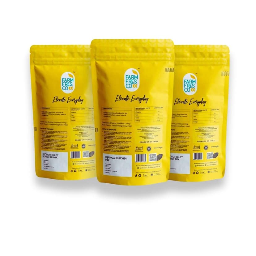 FarmFresco Supergrain Khichdi Trio (3 x 165g) view 2