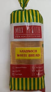 MAX HEALTH WHITE BREAD 400GM